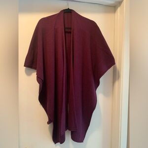 Plum shoulder wrap from J.Jill Wearever Collection